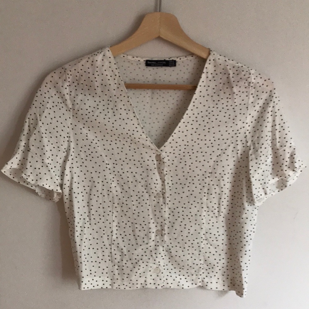 BERSHKA Crop Too